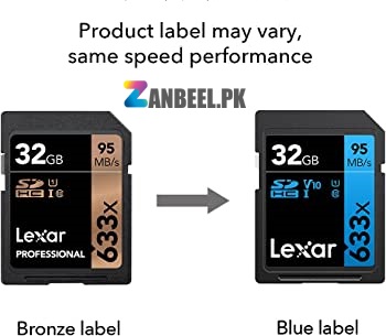 LEXAR 633X 95mbs .SD CARD zanbeel.pk 1