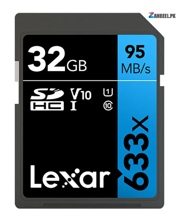 LEXAR 633X 95mbs SD CARD zanbeel.pk