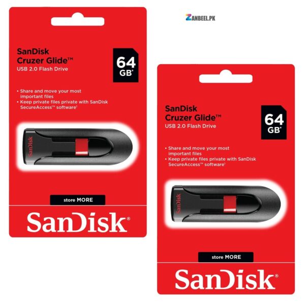Sandisk CRUZER GLIDE Usb Flash Drives 3.0 zanbeel.pk 1