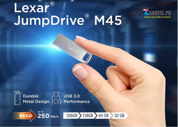 LEXAR M45 250mbs 3.1 METAL USB zanbeel.pk 3 1