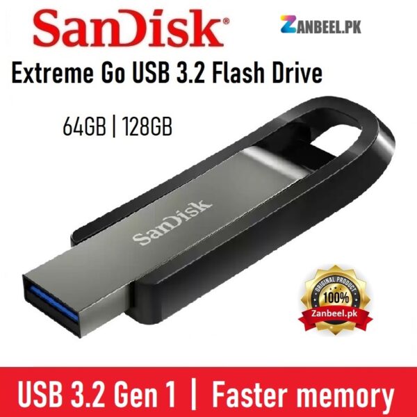 SANDISK EXTREME GO 395MBs 3.2 USB zanbeel.pk
