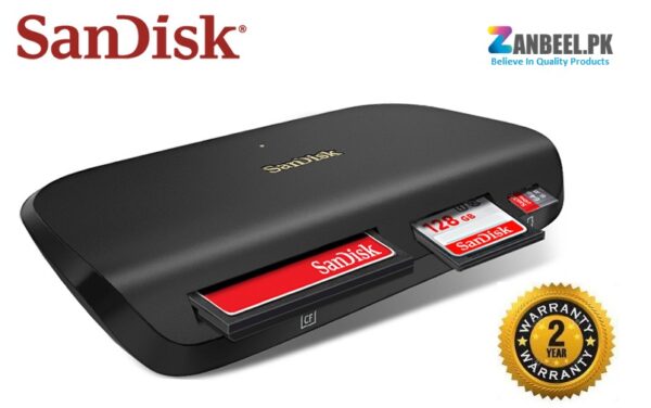 SANDISK IMAGE MATE PRO USB C 3IN1 CARD READER zanbeel.pk