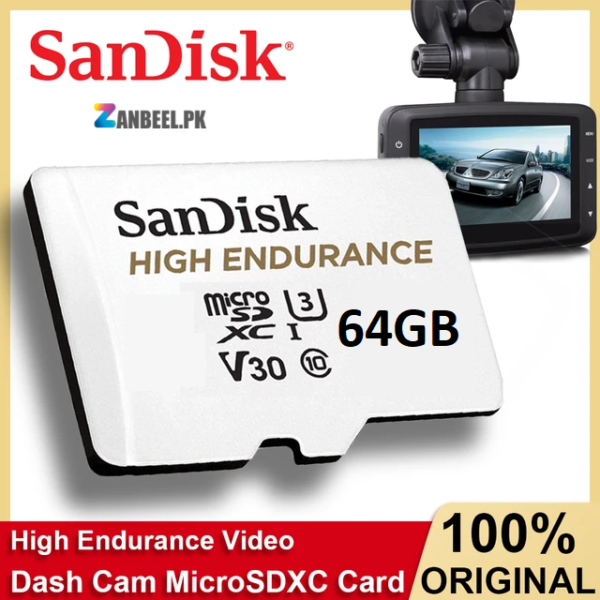 SanDisk MicroSDXC Card per Dash Cam zanbeel.pk