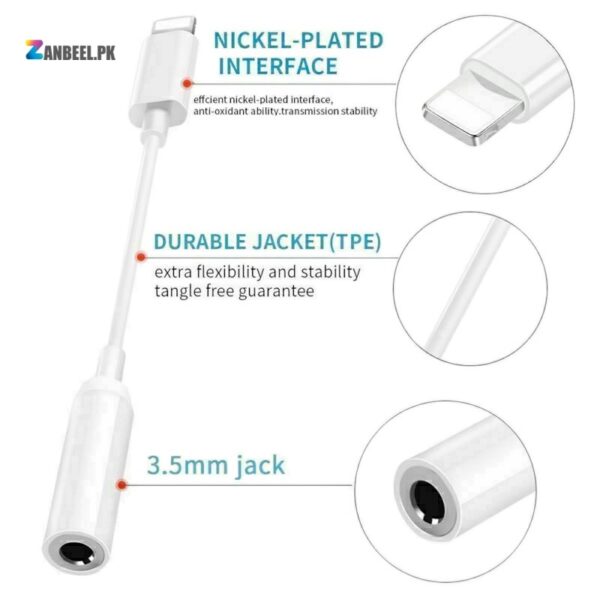 8 pin to headphone jack adapter zanbeel.pk 2