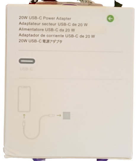 Apple IPHONE USB C 2 PIN 20W POWER ADAPTER zanbeel.pk 3