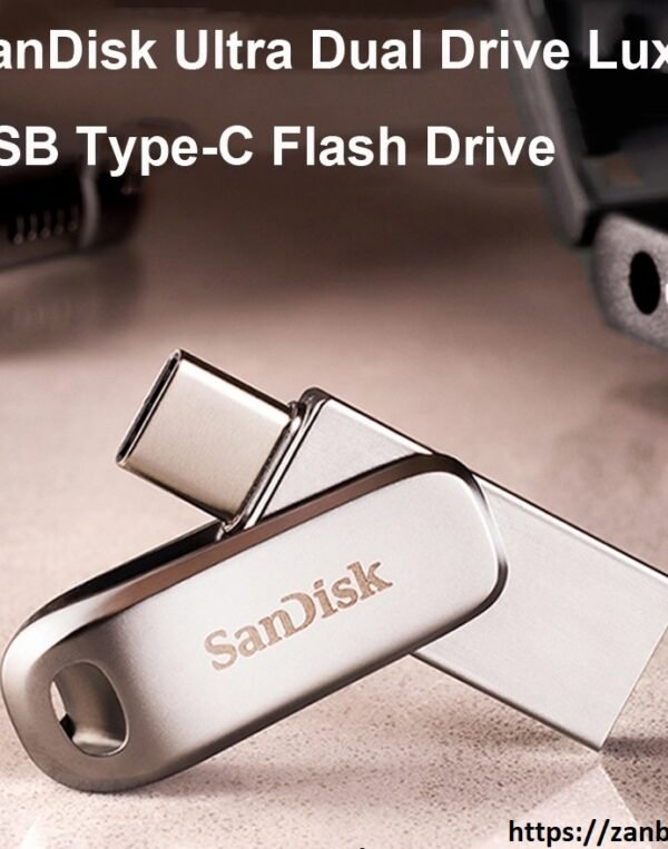 SanDisk Ultra Dual Drive Luxe USB Type C Flash Drive Metal