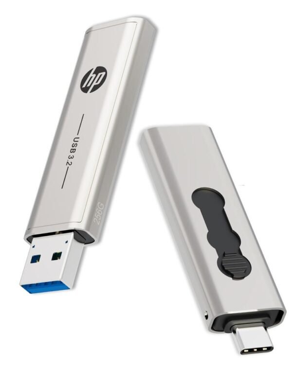 HP X796c 3.2 DUAL DRIVE TYPE-C OTG USB (METAL BODY)