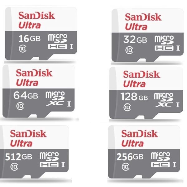 SanDisk Class 10 Ultra Android MicroSDHC Memory Card without SD Adapter