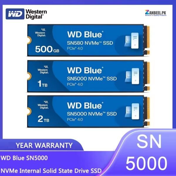 WD Blue SN5000 NVMe SSD | 5150MB/s