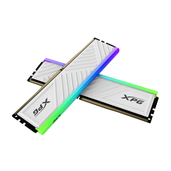XPG Spectrix D35G RGB 32GB 3600MHz C18 DDR4 DRAM Desktop Memory – White