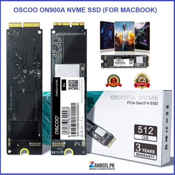 OSCOO ON900A NVMe SSD – High-Speed Storage Upgrade for MacBook