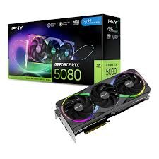 PNY RTX 5080 3-FAN OC RGB – High-End Gaming Graphics Card