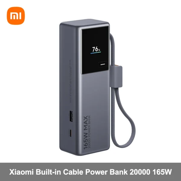 Xiaomi 165W Power Bank 10000mAh (Integrated Cable) | PB1165MI
