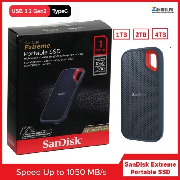 SanDisk Extreme E61 – up to 1050 MB/s Portable External SSD