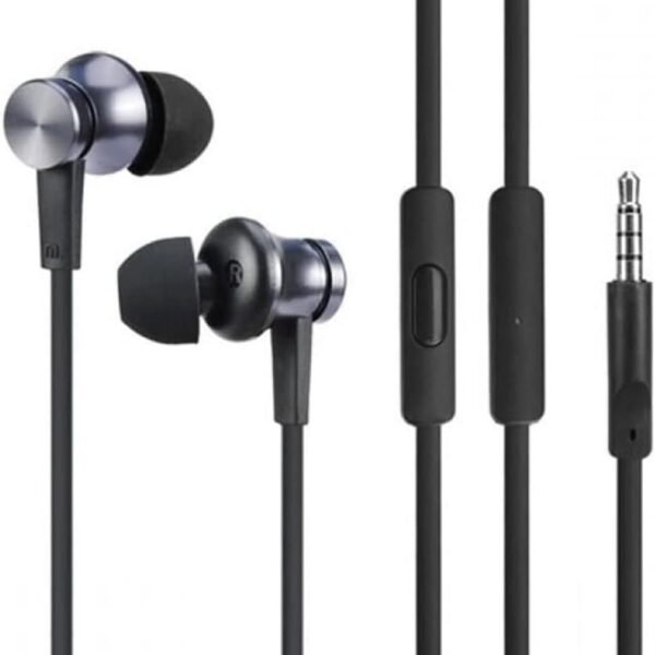 Xiaomi Piston Basic Handsfree (Black) – Original In-Ear Earphones | 3.5 mm Basic Edition
