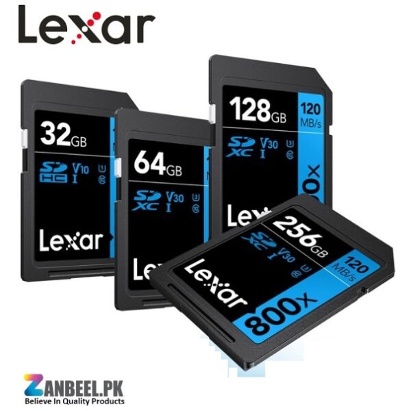 Lexar High-Performance 800x 128GB SD Card UHS-I – Capture Full-HD & 4K with Speed & Reliability