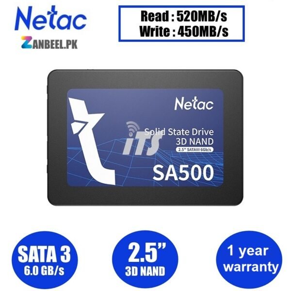 NETAC SA500 3D NAND 2.5" SSD