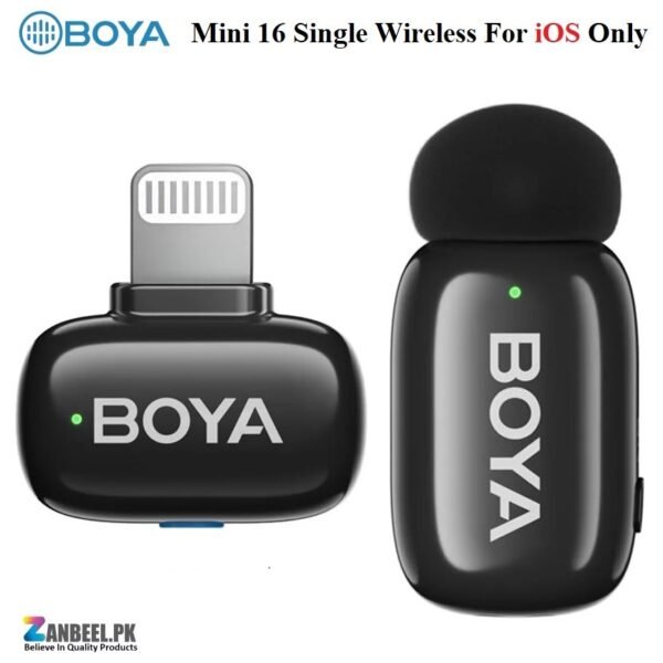BOYA Mini 16 Single Wireless Microphone (For iOS Only)