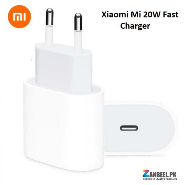 Xiaomi Mi 20W Type-C Charger (White) – Fast Charging Adapter