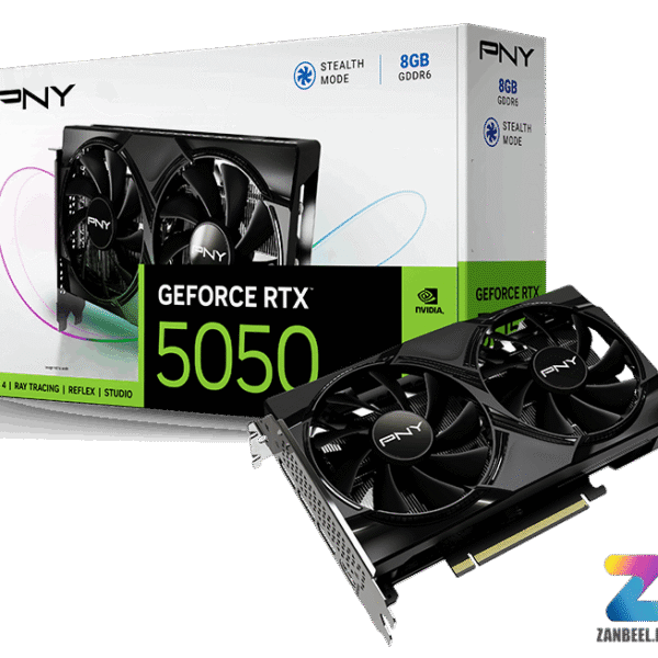 PNY NVIDIA RTX 5050 GeForce Dual Fan 8GB Graphics Card