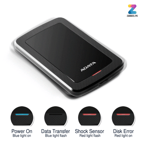 ADATA HD330 External Hard Drive – Tough & High-Capacity Storage