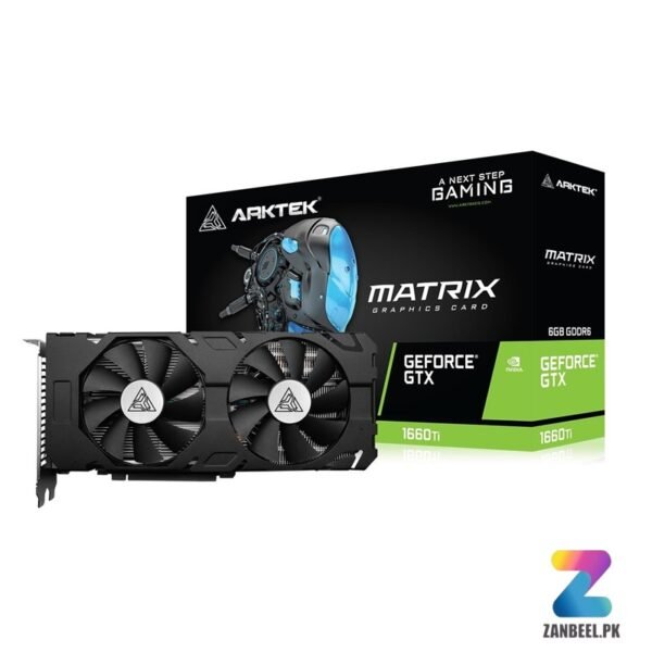 Arktek GTX 1660 Ti GeForce 6GB V2 GDDR6 Graphics Card