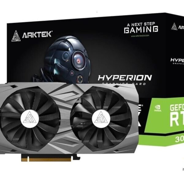 Arktek RTX 3060 NVIDIA GeForce 12GB GDDR6 Twin Fan Graphics Card