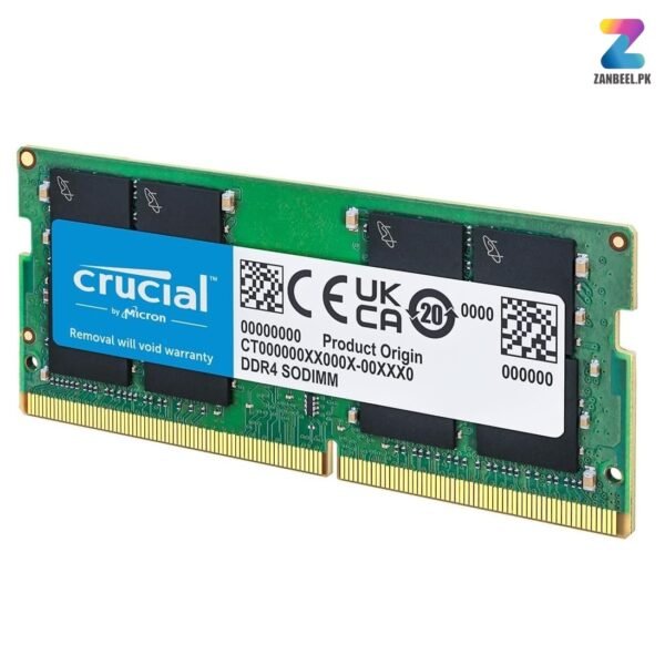 Crucial DDR4 Laptop RAM 3200MHz  – High-Speed Memory Upgrade