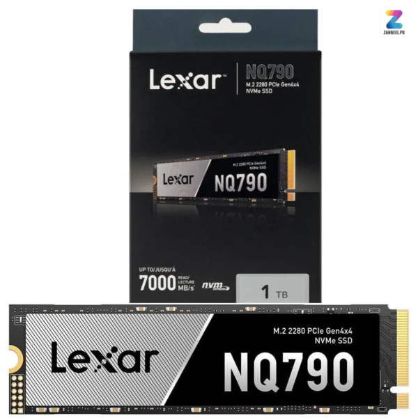 Lexar NQ790 2TB PCIe Gen4 NVMe M.2 2280 SSD – Internal Solid State Drive, Up to 7000MB/s