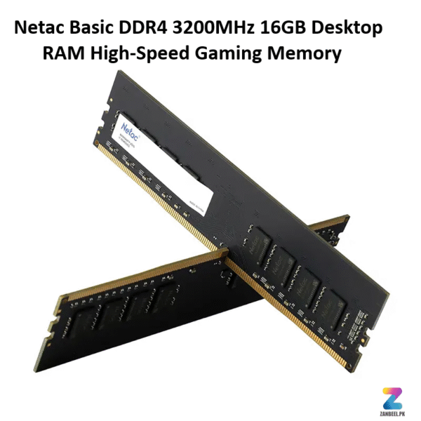 Netac Basic DDR4 3200MHz Desktop RAM 16GB – Reliable High-Speed Memory