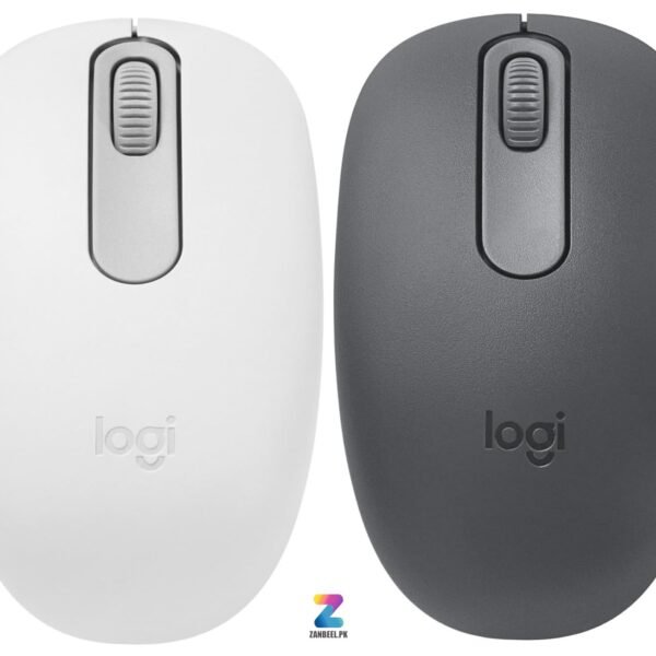 Logitech M196 Bluetooth Wireless Mouse Off White & & Grey – Compact Portable Mouse for Laptop, Tablet & PC