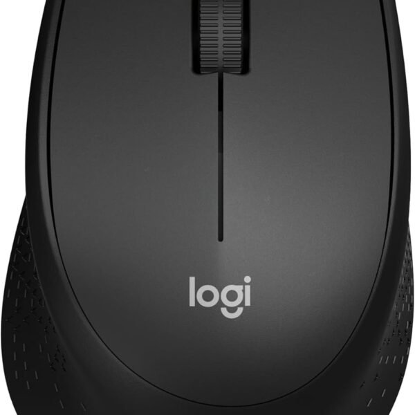Logitech M330 Silent Wireless Mouse Black – Quiet 2.4GHz USB Mouse for PC & Laptop