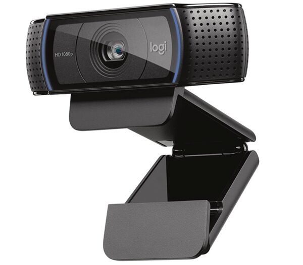 Logitech C920x HD Pro Full HD 1080p Webcam – Clear Audio, Light Correction for PC, Mac, Zoom, Teams & Google Meet (Black)