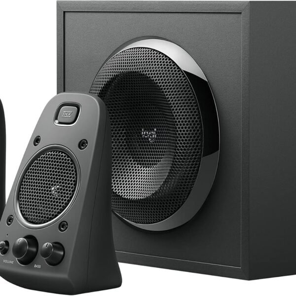 Logitech Z625 THX® Certified 2.1 Speaker System – 400W Powerful Sound with Optical Input