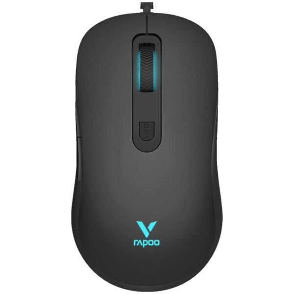 Rapoo V16 RGB Optical Gaming Mouse – 12800 DPI Wired Gaming Mouse with 6 Programmable Buttons