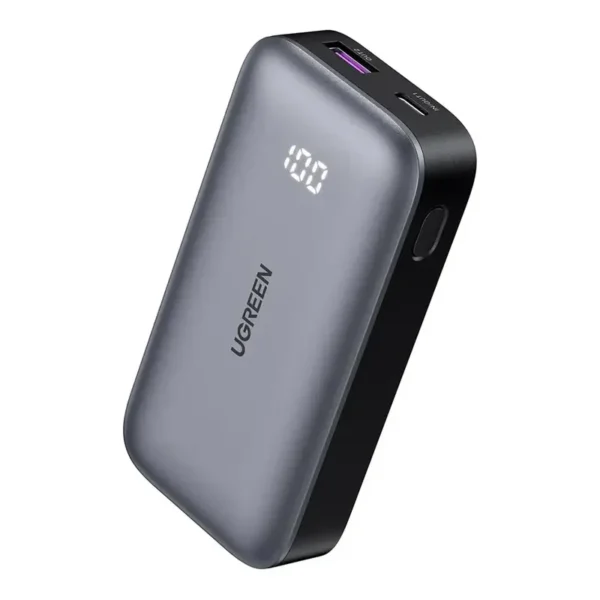 UGREEN 10000mAh Mini 30W Fast Charging Power Bank (25185) – Compact USB-C Portable Power Bank