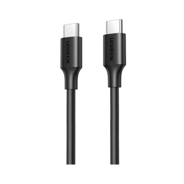 UGREEN 60W USB-C to USB-C Fast Charging Cable (50997) – PD 3A Data Sync Cable, Black