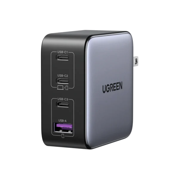 UGREEN Nexode 100W GaN USB-C Wall Charger (40737) – 4-Port Fast Charger for MacBook, iPhone, Samsung & More