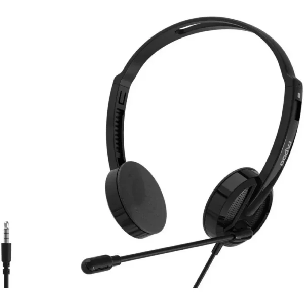 H101 WIRED STEREO HEADSET BLACK